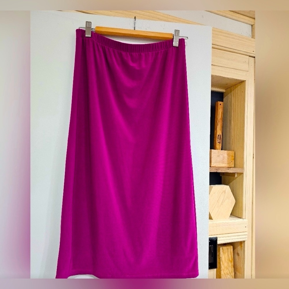 Zadie B's A Line Skirt see pictures for measurements. Elastic elastic waistband.